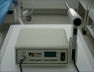 Obr. 110 – Koagulátor infrarot